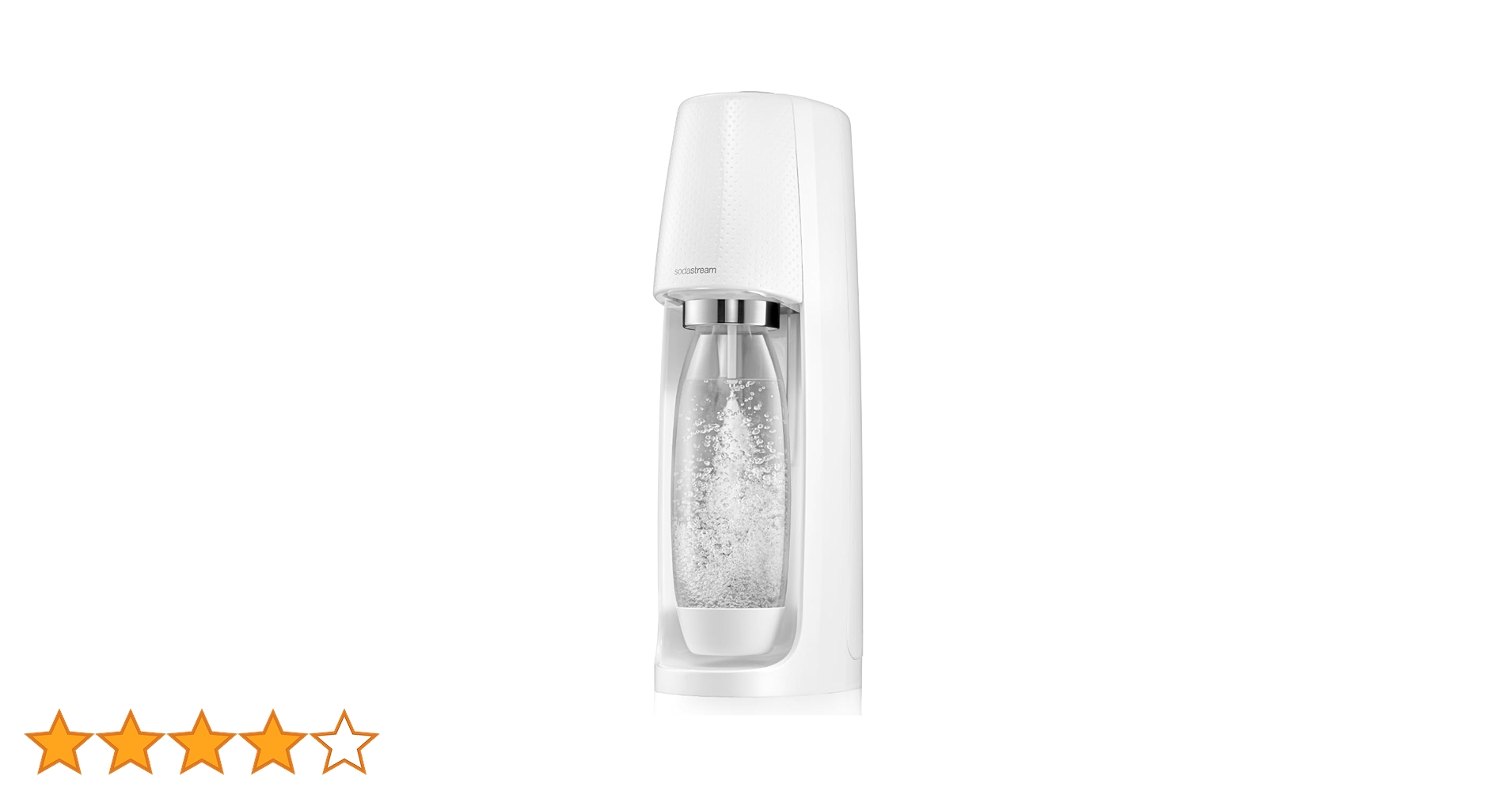 Sodastream Spirit ホワイト 炭酸水メーカー　スターターキット Amazon | [公式] ソーダストリーム Spirit (スピリット